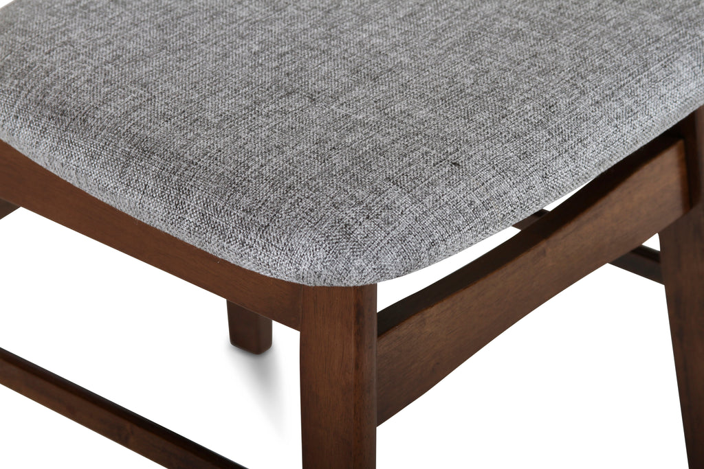 Morocco Dining Chair w/Light Gray Seat Cushion (2 Per Carton