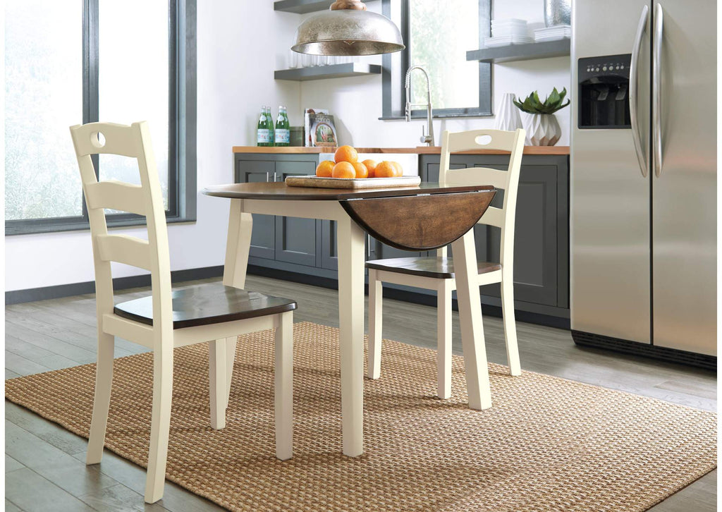 Woodanville Extendable Dining Table and 2 Chairs