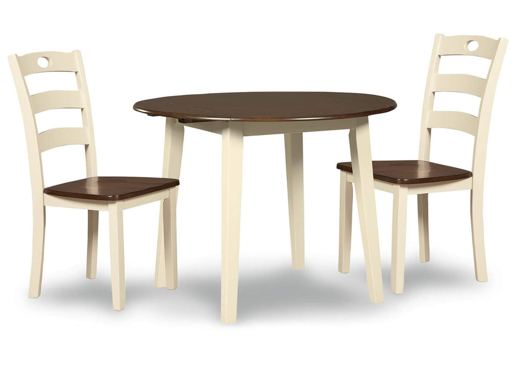 Woodanville Extendable Dining Table and 2 Chairs