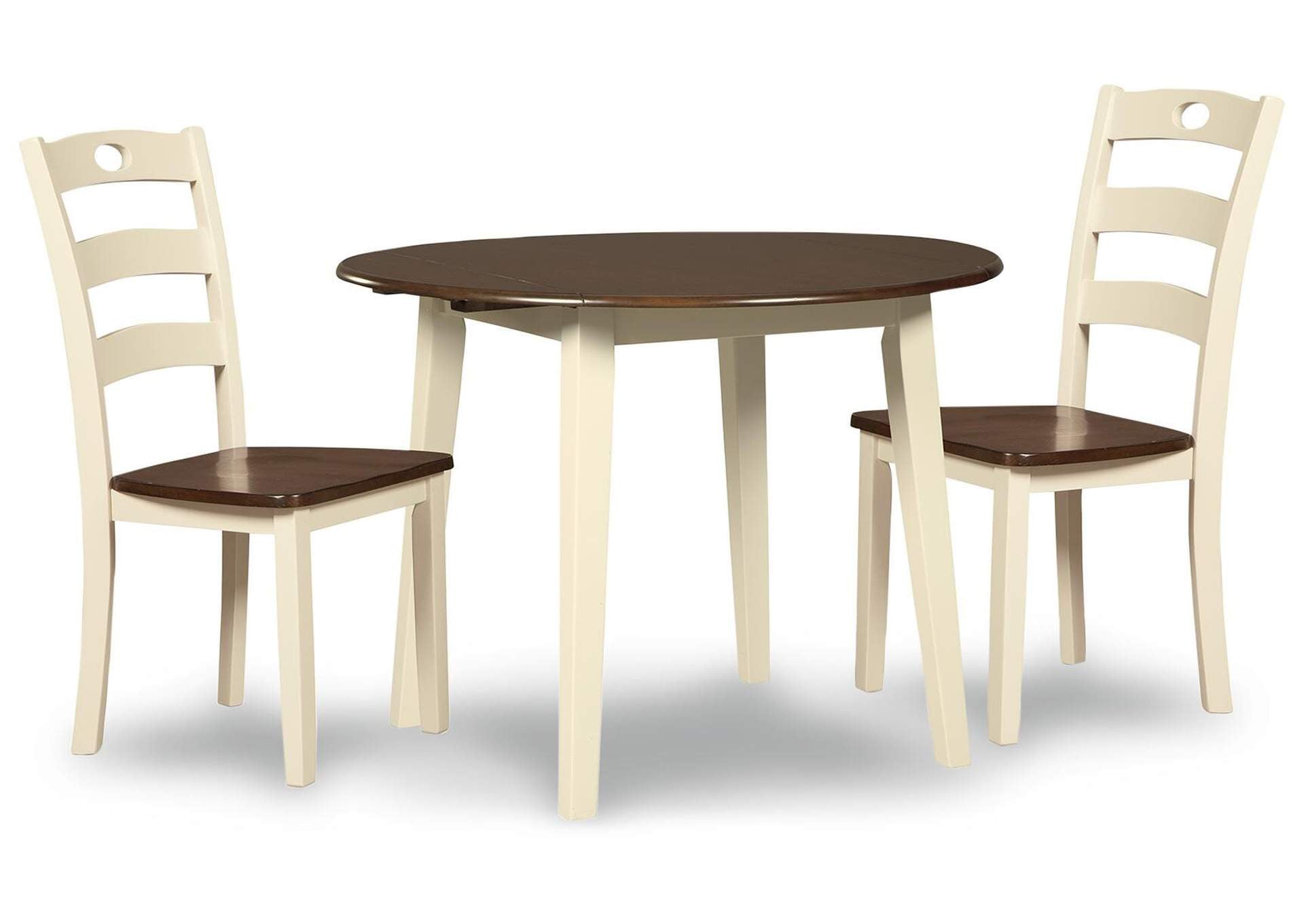 Woodanville Extendable Dining Table and 2 Chairs