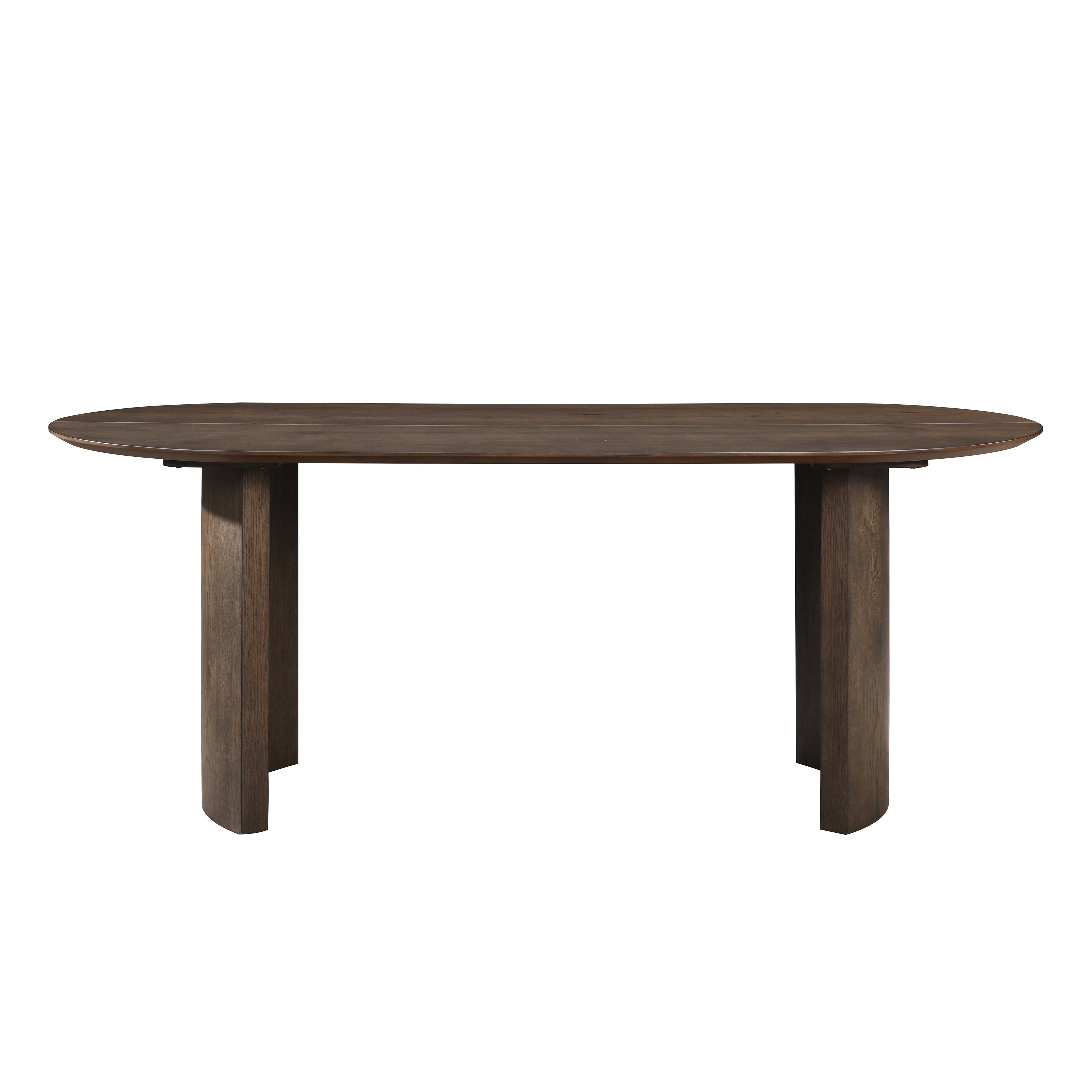 Kody 79" Oval -Dk Walnut Dining Table