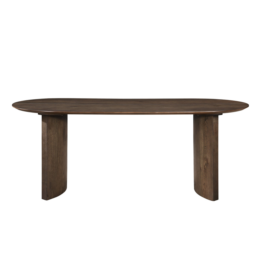 Kody 79" Oval -Dk Walnut Dining Table