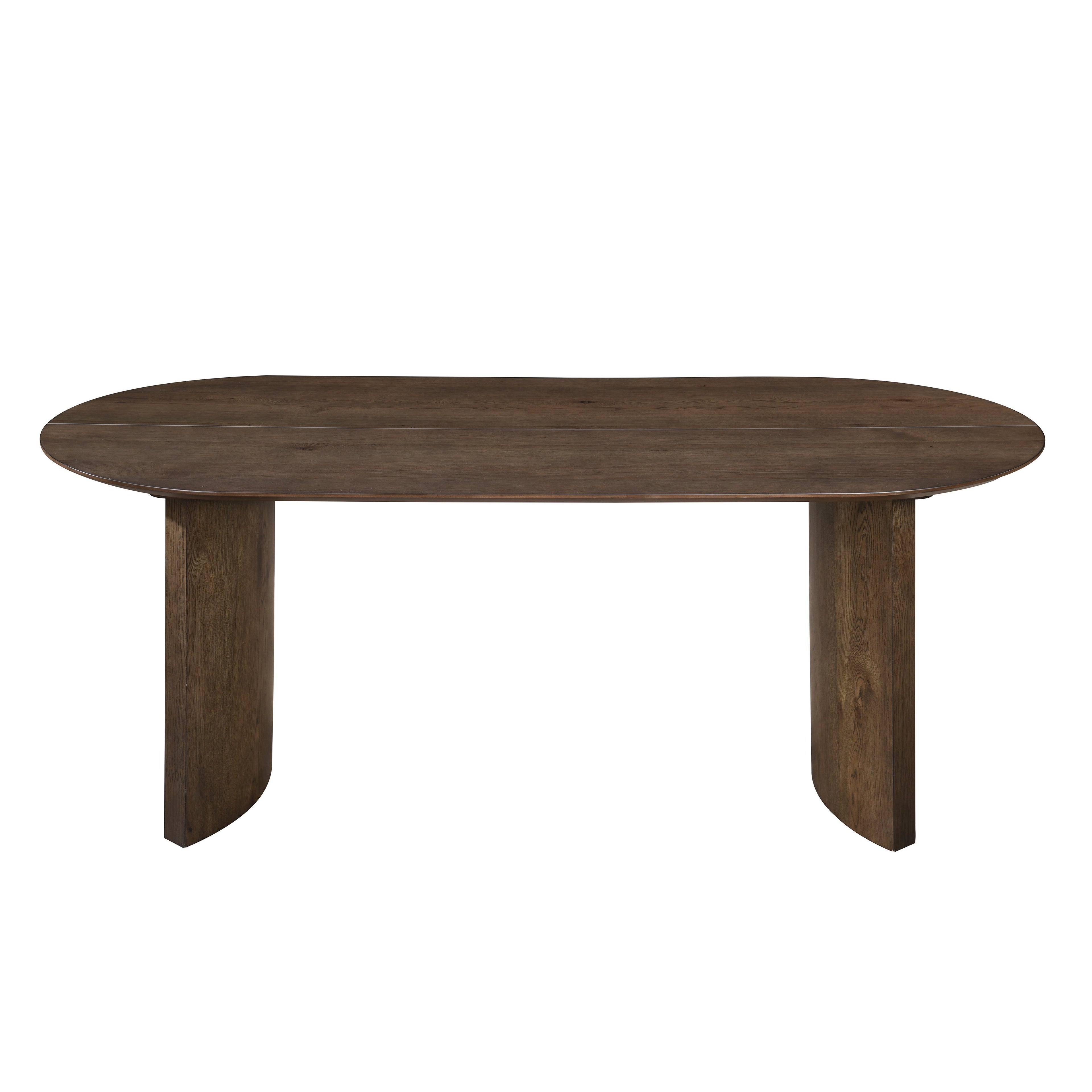 Kody 79" Oval -Dk Walnut Dining Table