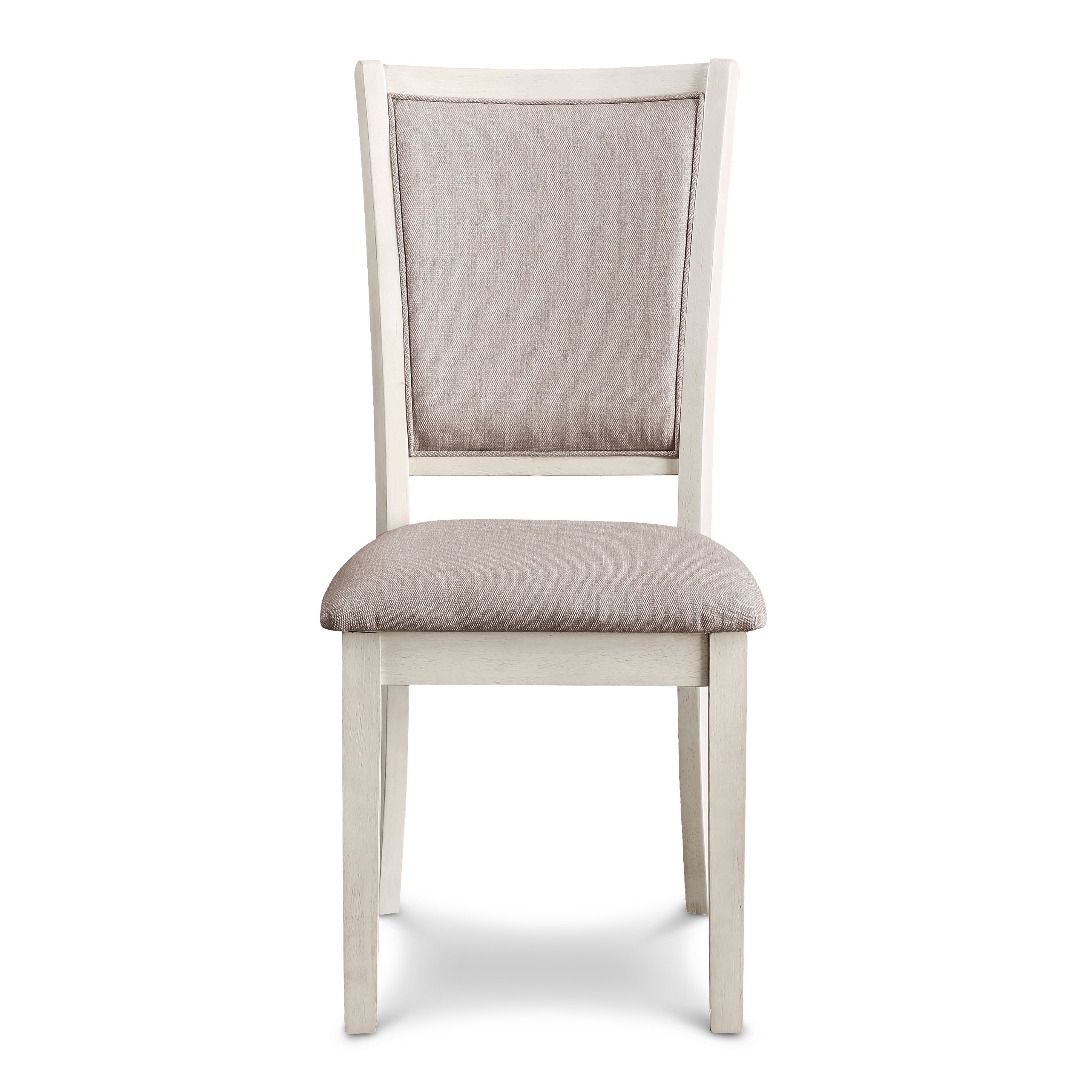 Amy 5 Pc 47" Round Dining Set- Bisque
