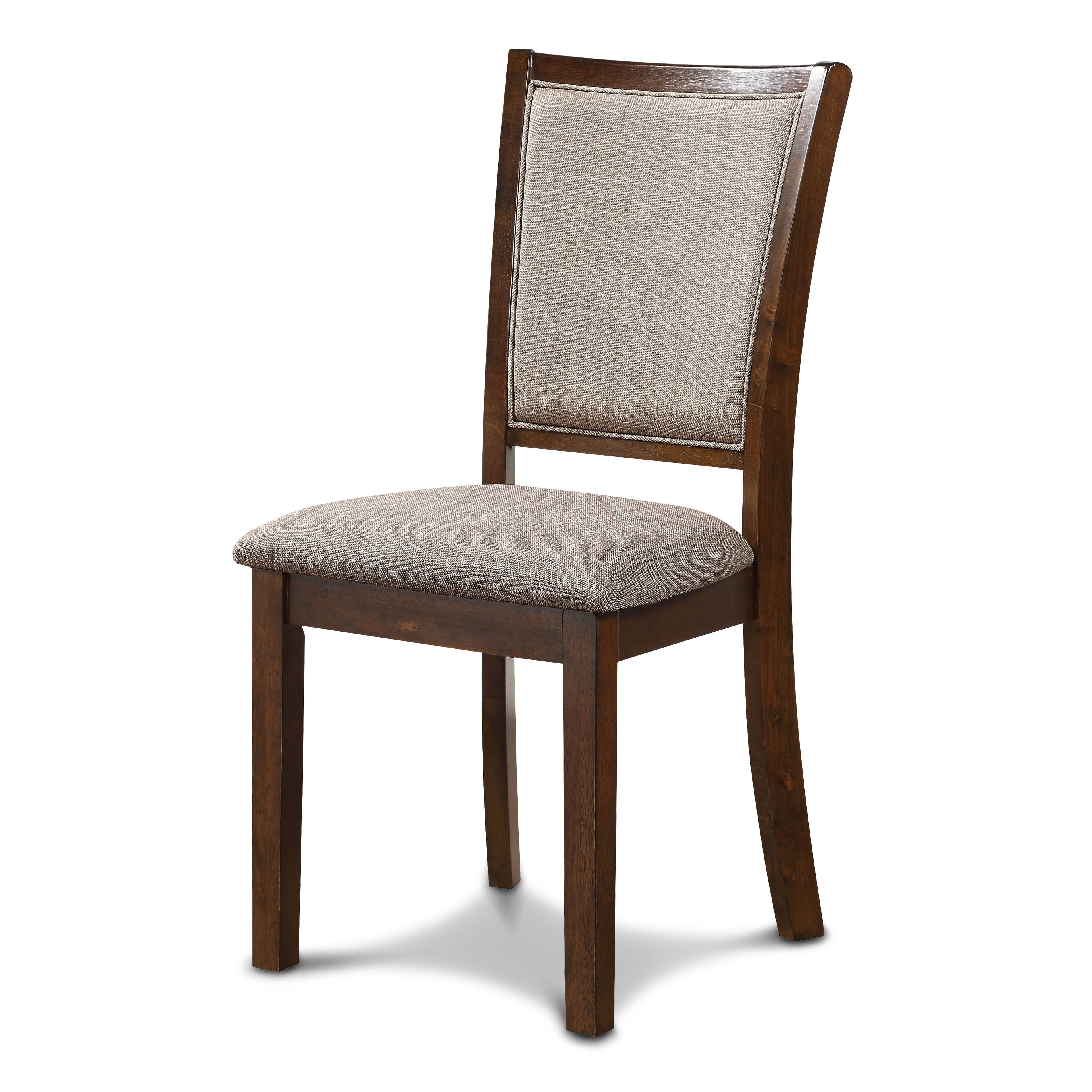 Amy 5 Pc 47" Round Dining Set-Cherry
