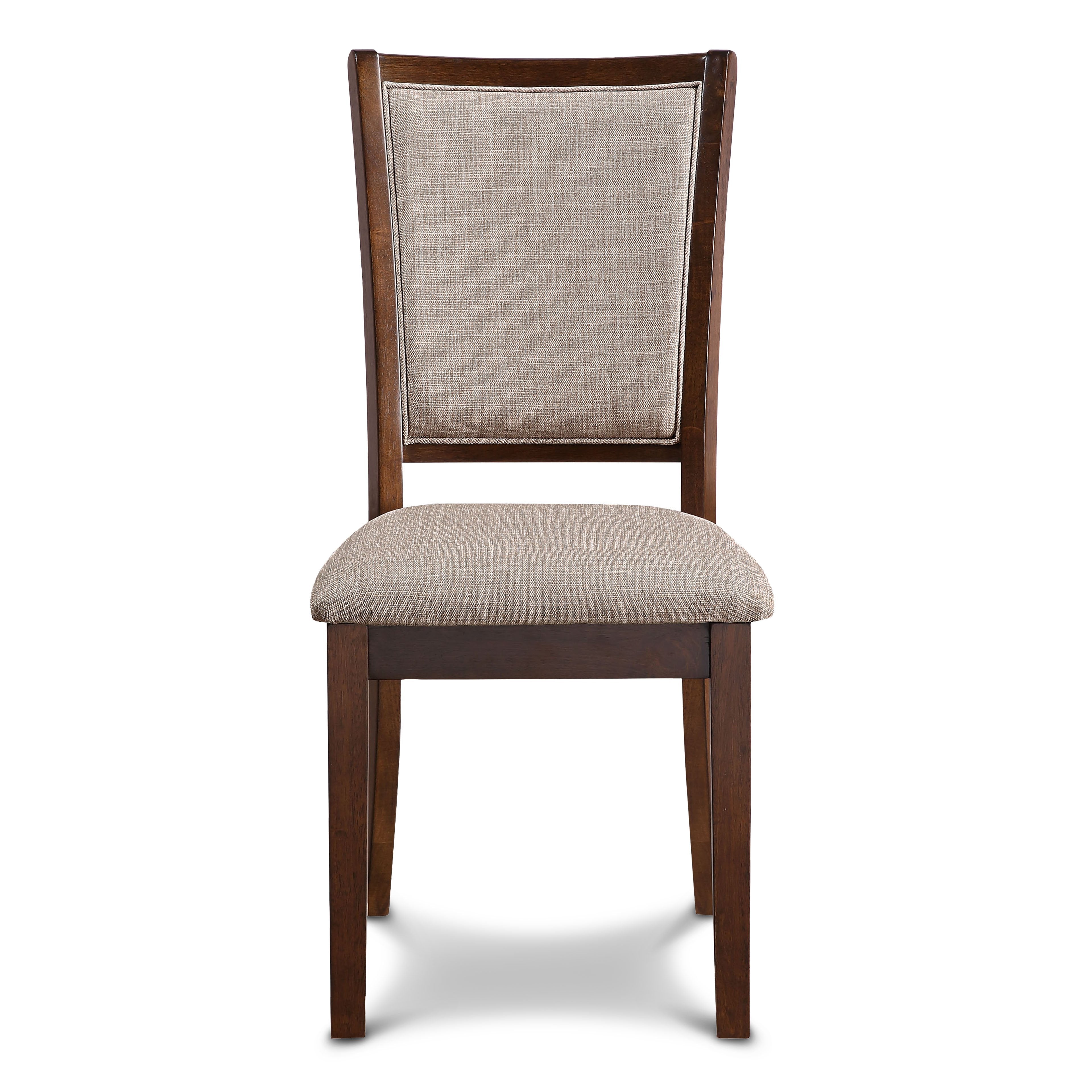 Amy 5 Pc 47" Round Dining Set-Cherry