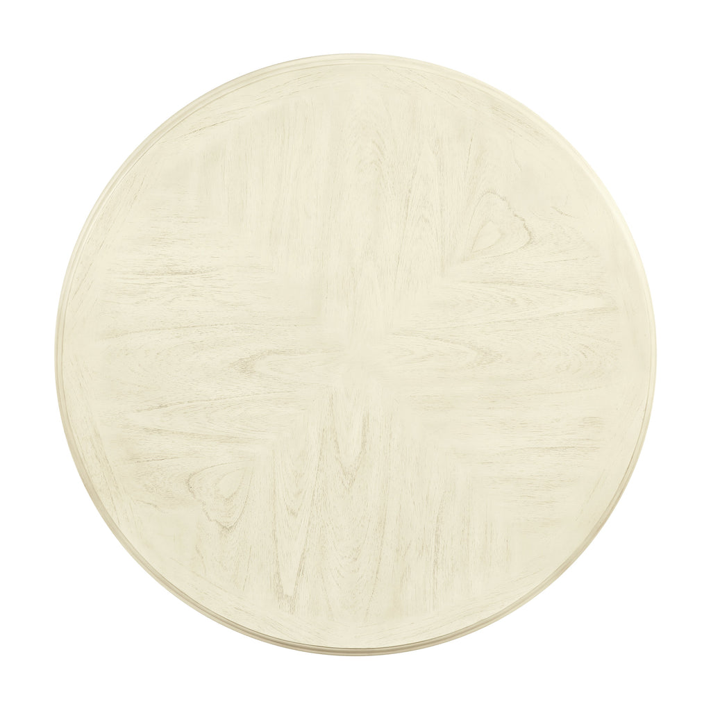 Amy 5 Pc 42" Round Counter Table Set-Bisque