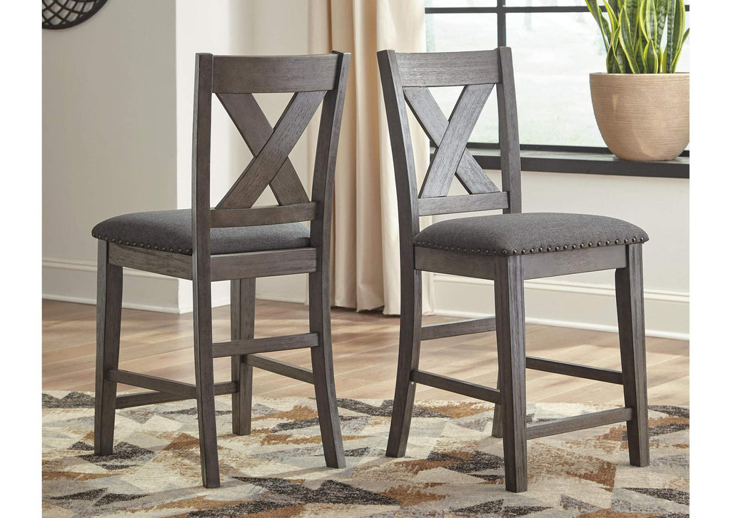 Caitbrook Counter Height Dining Table and 4 Bar Stools Set room view