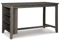 Caitbrook Counter Height Dining Table and 4 Bar Stools Set