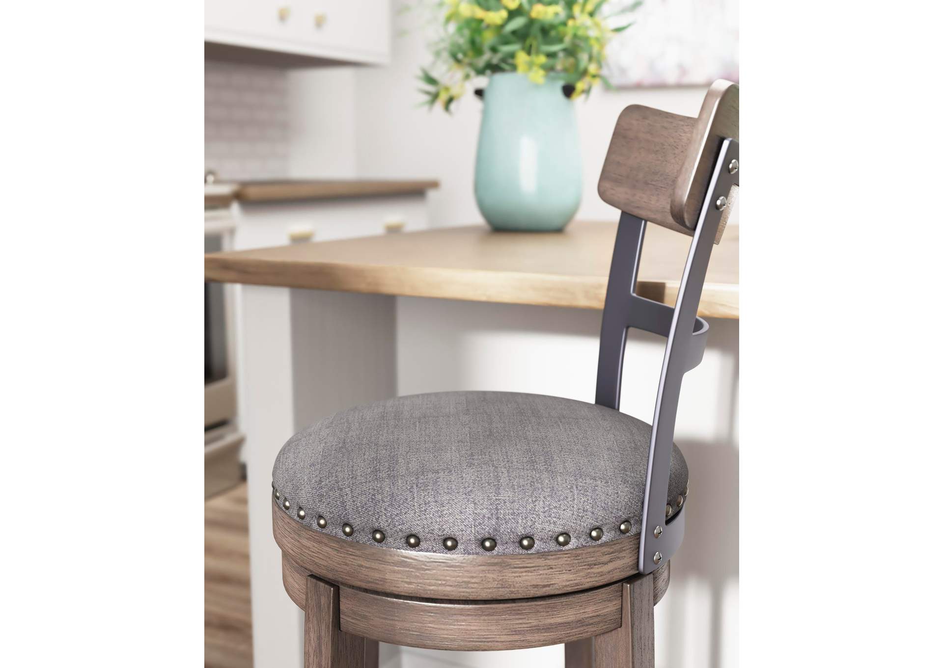 Caitbrook Counter Height Bar Stool detail