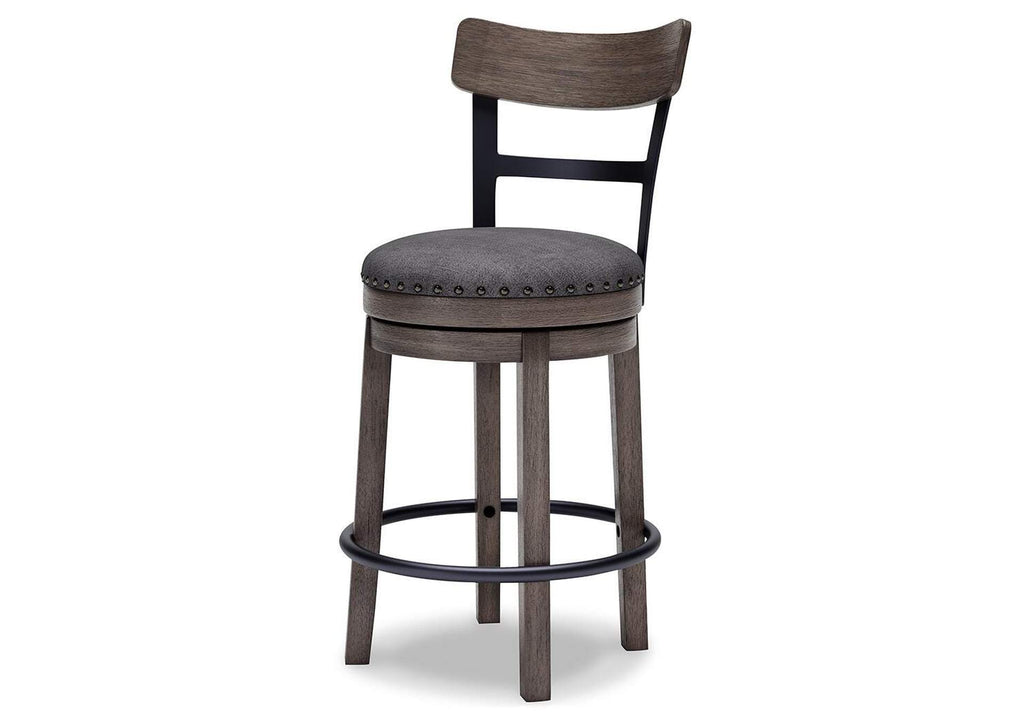 Caitbrook Counter Height Bar Stool angled view