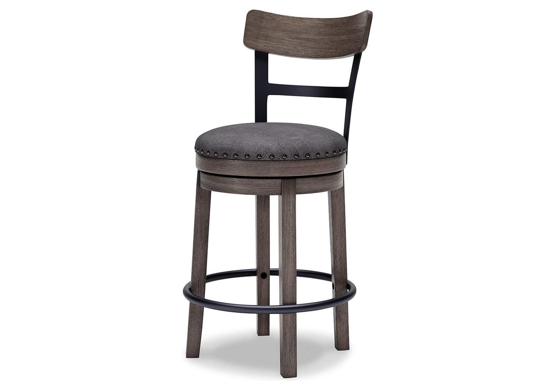 Caitbrook Counter Height Bar Stool angled view