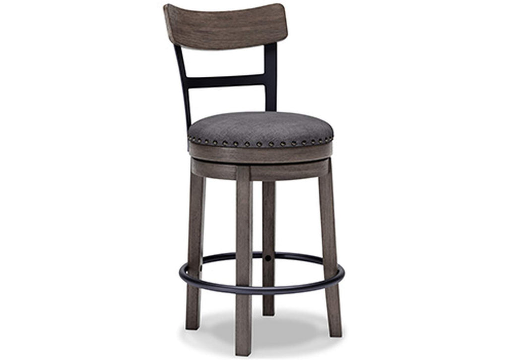 Caitbrook Counter Height Bar Stool angled view