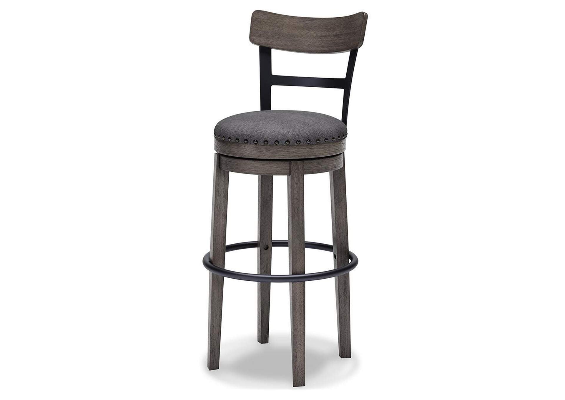 Caitbrook Bar Height Bar Stool angled view