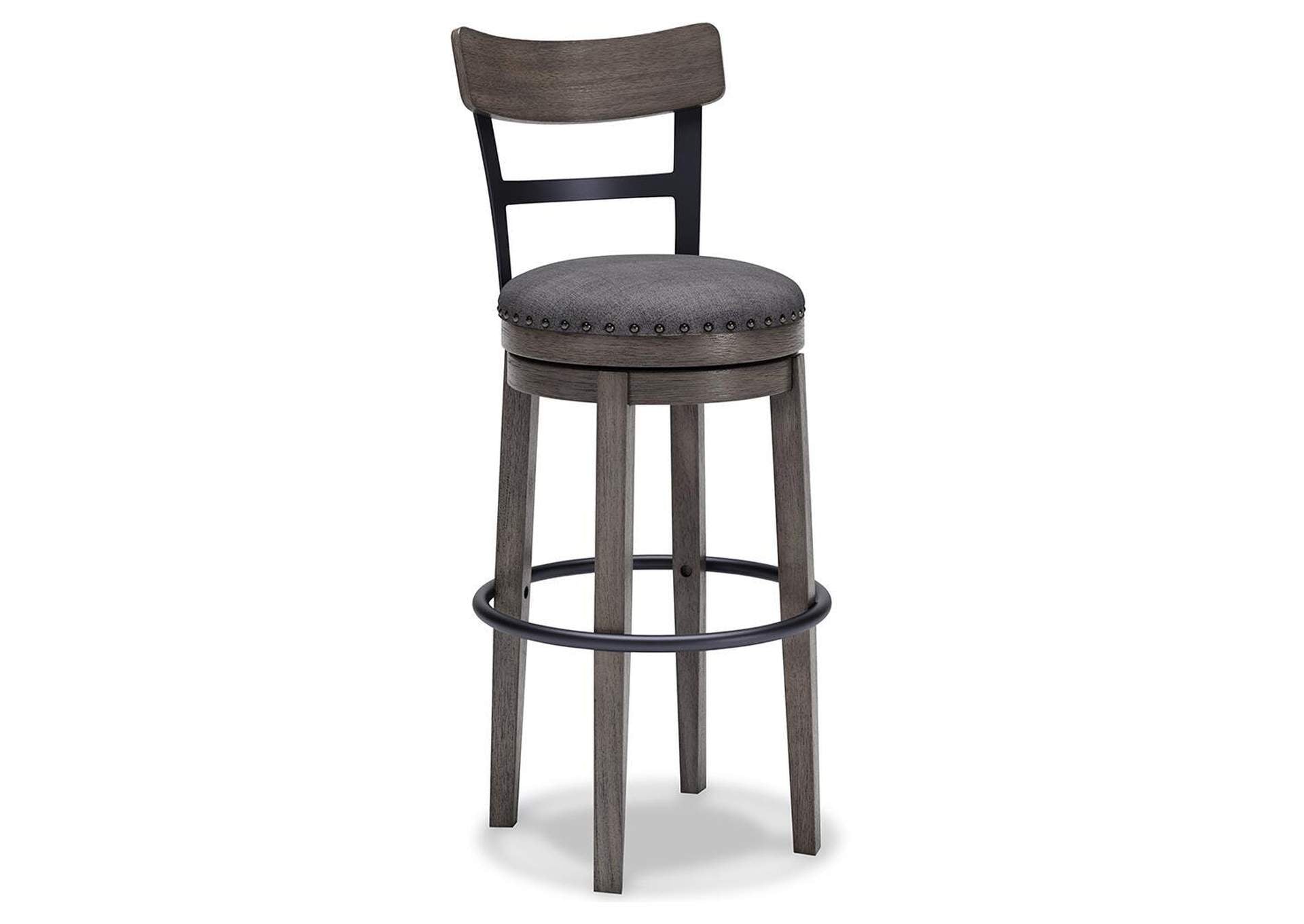 Caitbrook Bar Height Bar Stool angled view