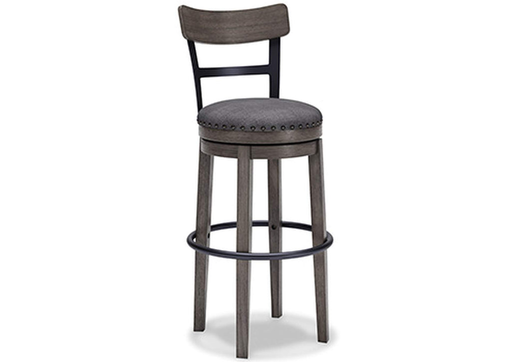 Caitbrook Bar Height Bar Stool angled view