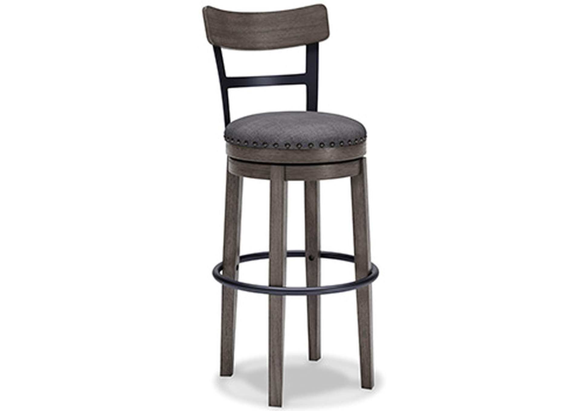 Caitbrook Bar Height Bar Stool angled view