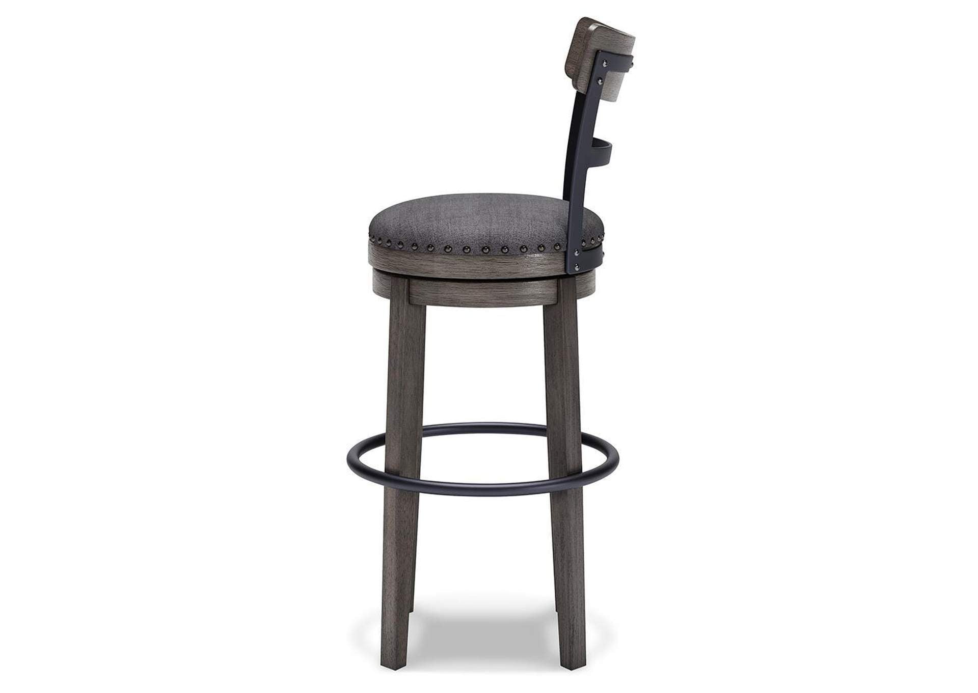 Caitbrook Bar Height Bar Stool side view