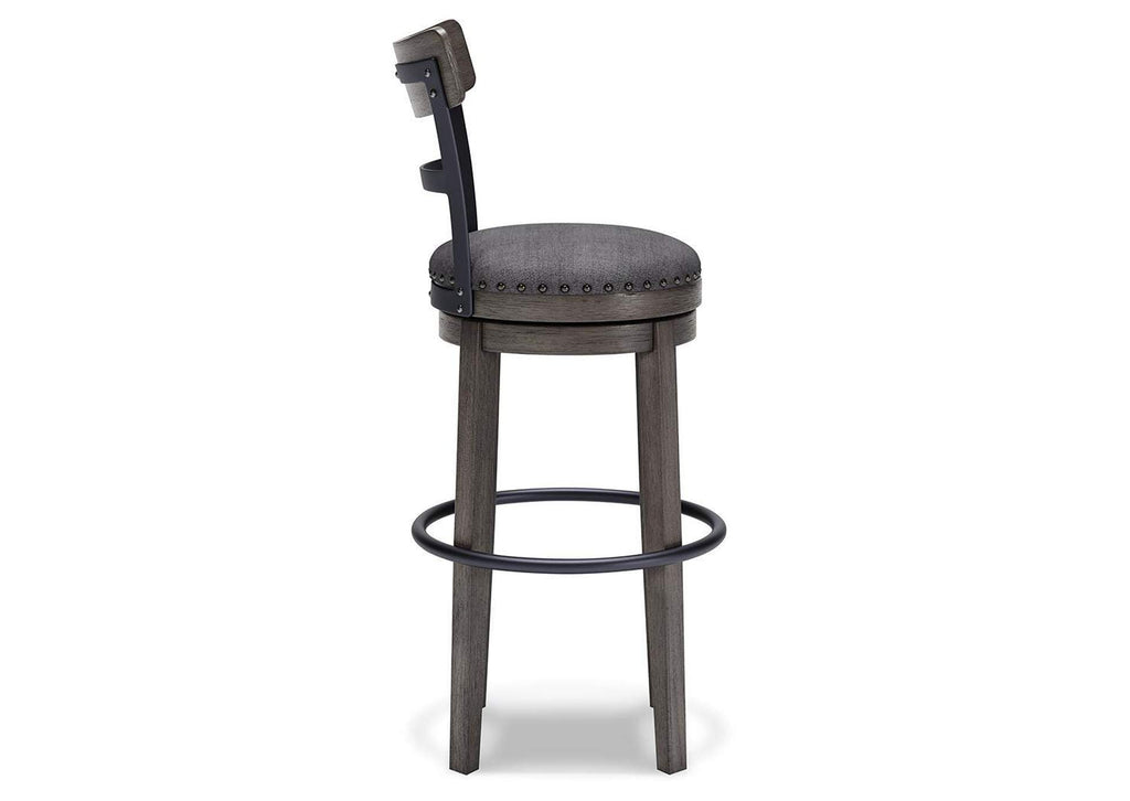 Caitbrook Bar Height Bar Stool side view