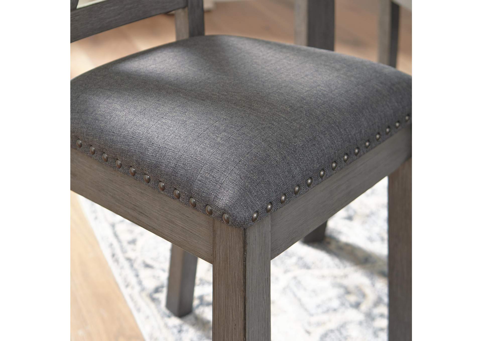 Caitbrook Dining Table and Chairs (Set of 7) detail
