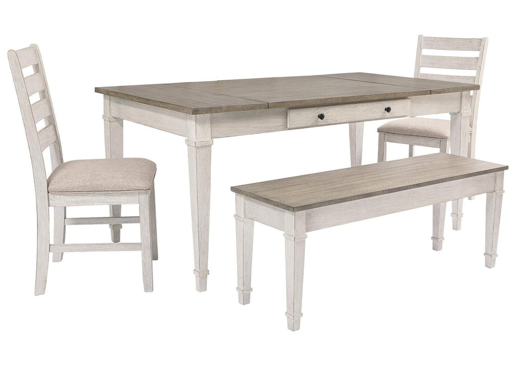 Skempton Dining Storage Table and 2 Chairs and Bench