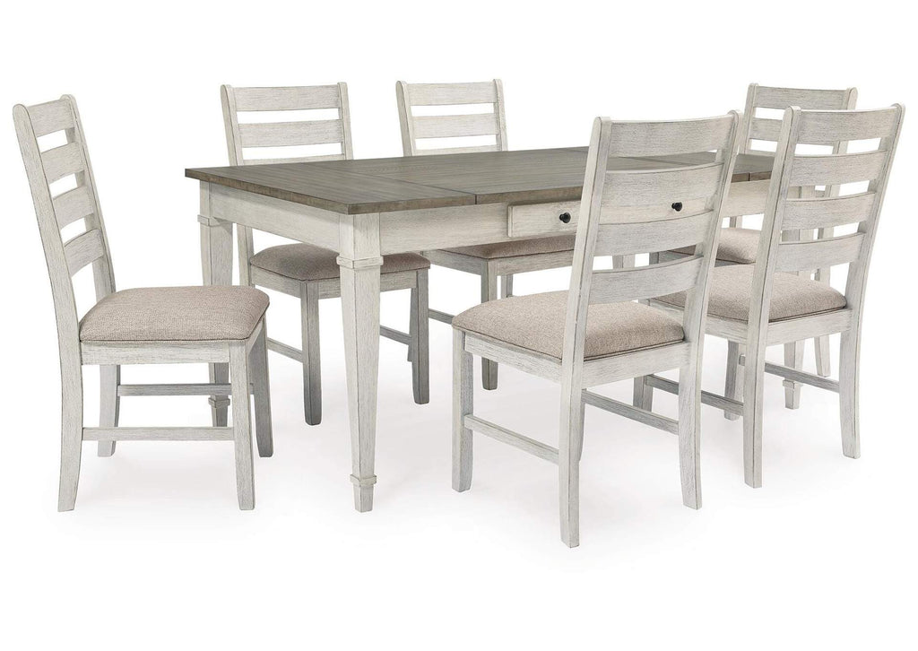 Skempton Dining Storage Table and 6 Chairs Set
