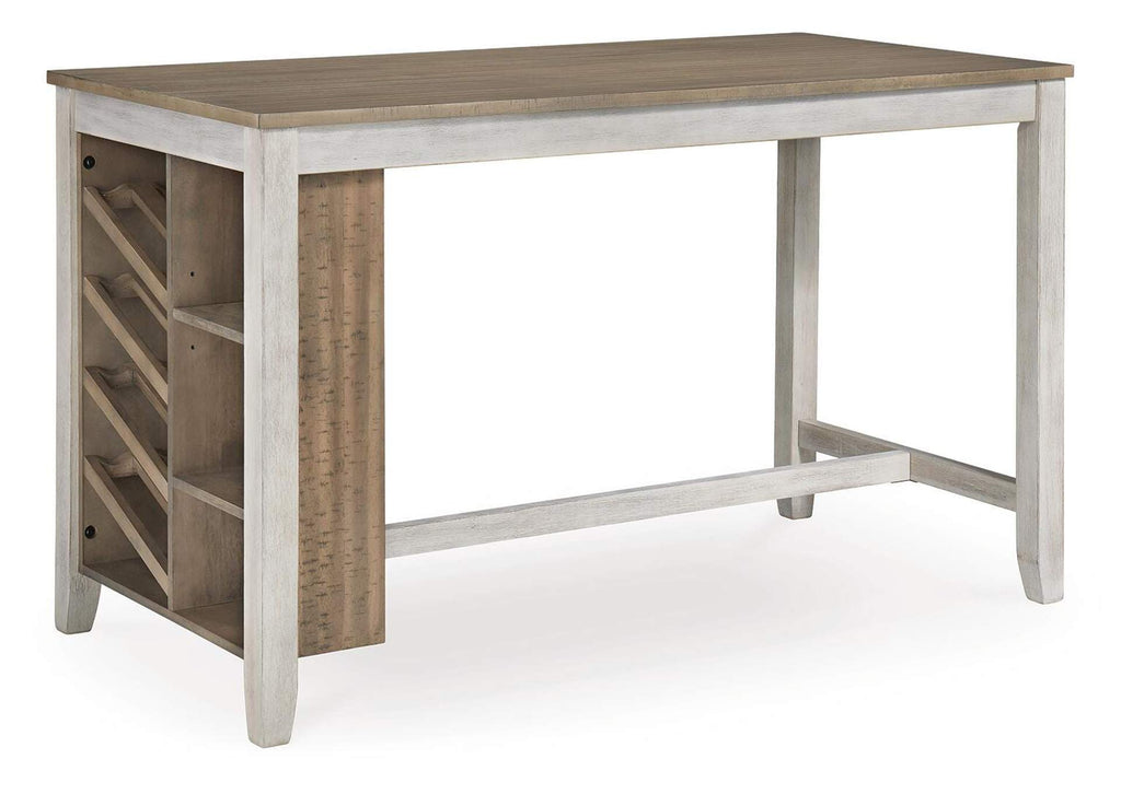 Skempton Counter Height Dining Table and 4 Bar Stools