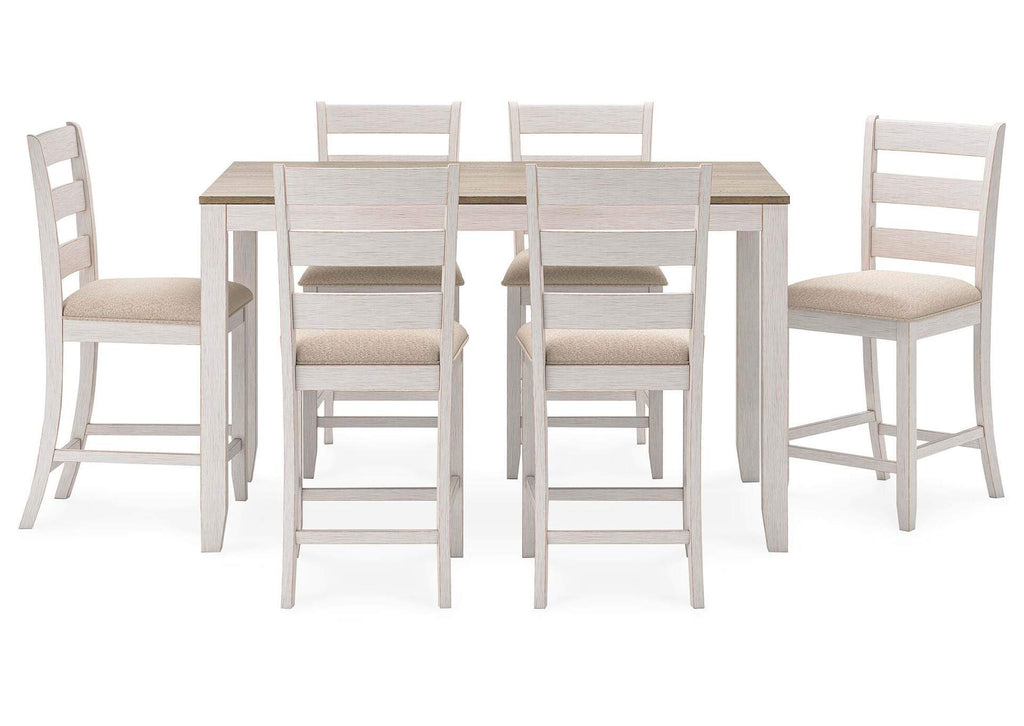 Skempton Counter Height Dining Table and Bar Stools (Set of 7)