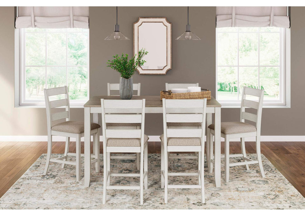 Skempton Counter Height Dining Table and Bar Stools (Set of 7)