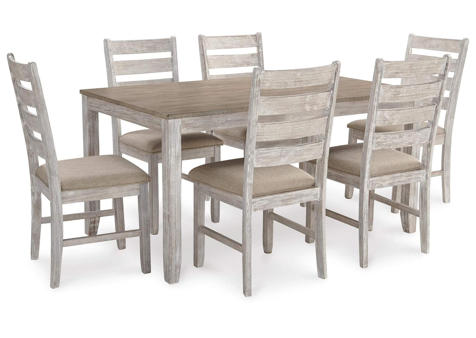 Skempton Dining Table and Chairs (Set of 7)