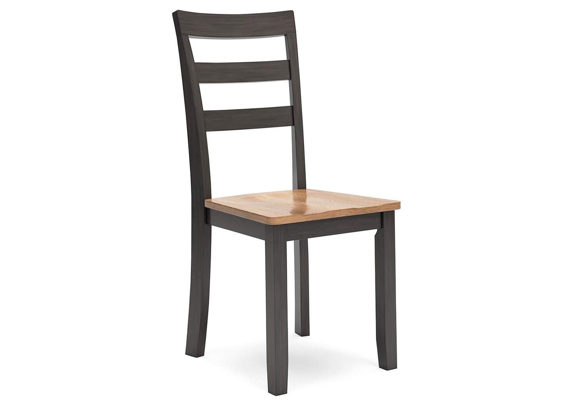 Gesthaven Dining Table and 4 Chairs angled view