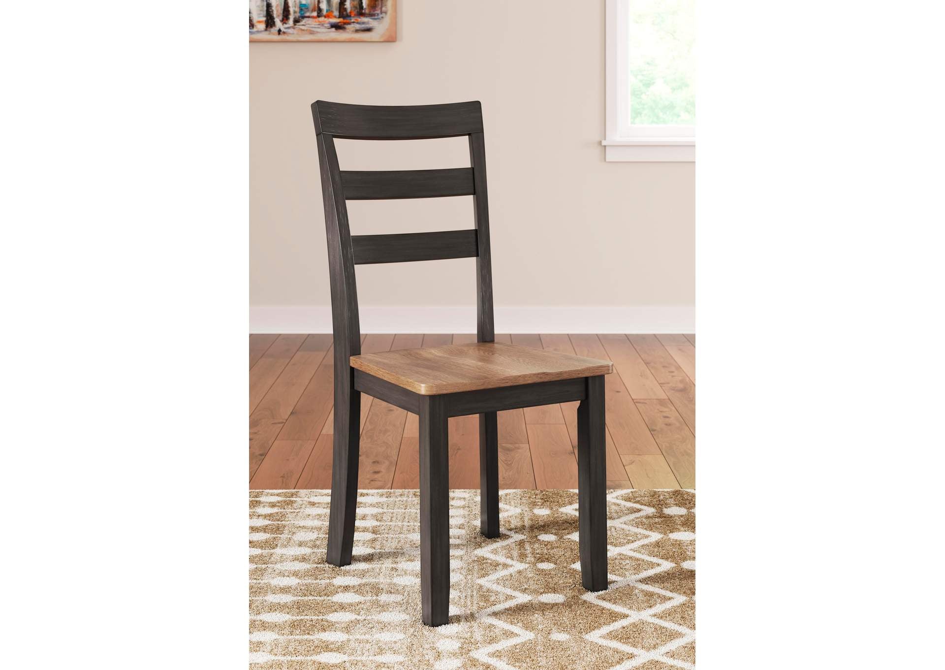 Gesthaven Dining Table and 2 Chairs