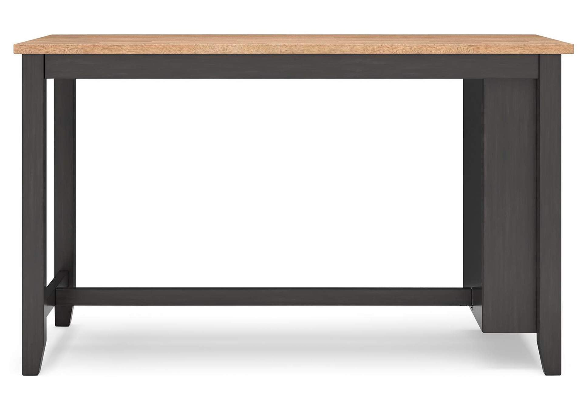 Gesthaven Counter Height Dining Table and 2 Barstools