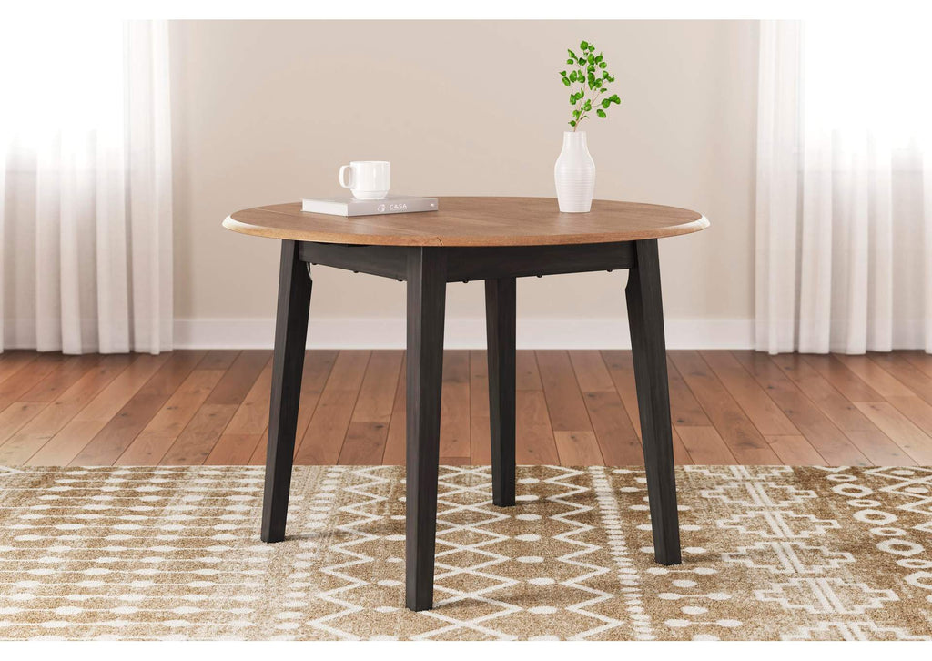 Gesthaven Dining Table and 2 Chairs