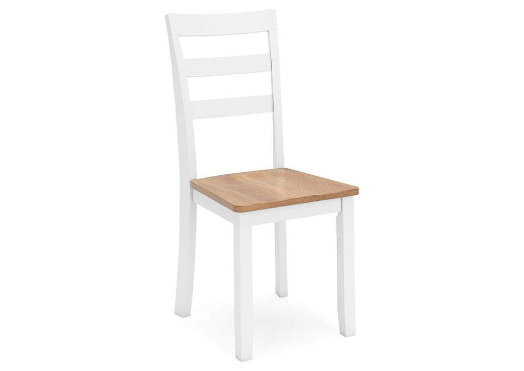 Gesthaven Dining Table and 4 Chairs angled view