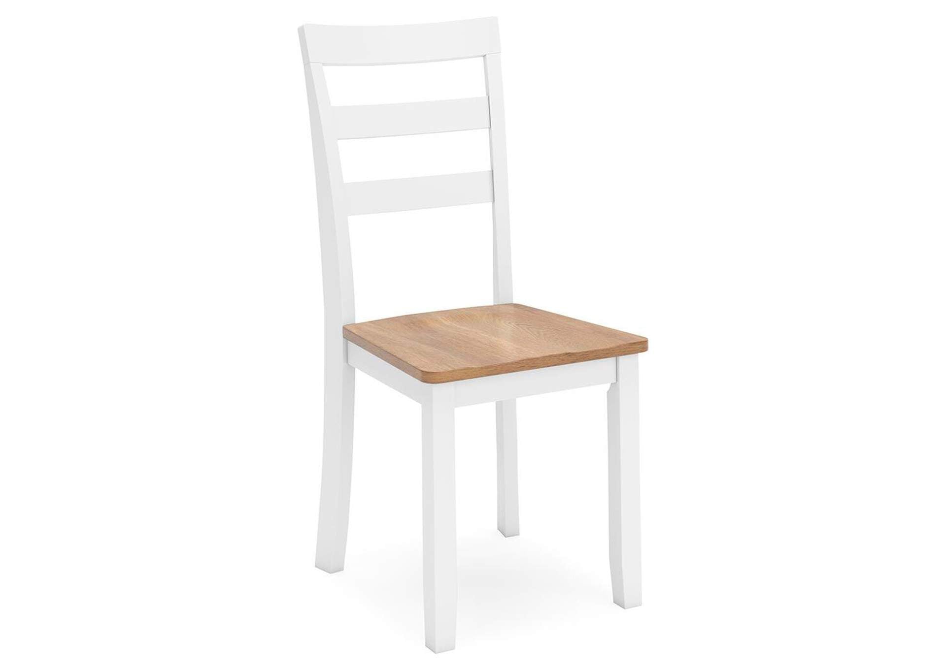Gesthaven Dining Table and 4 Chairs angled view