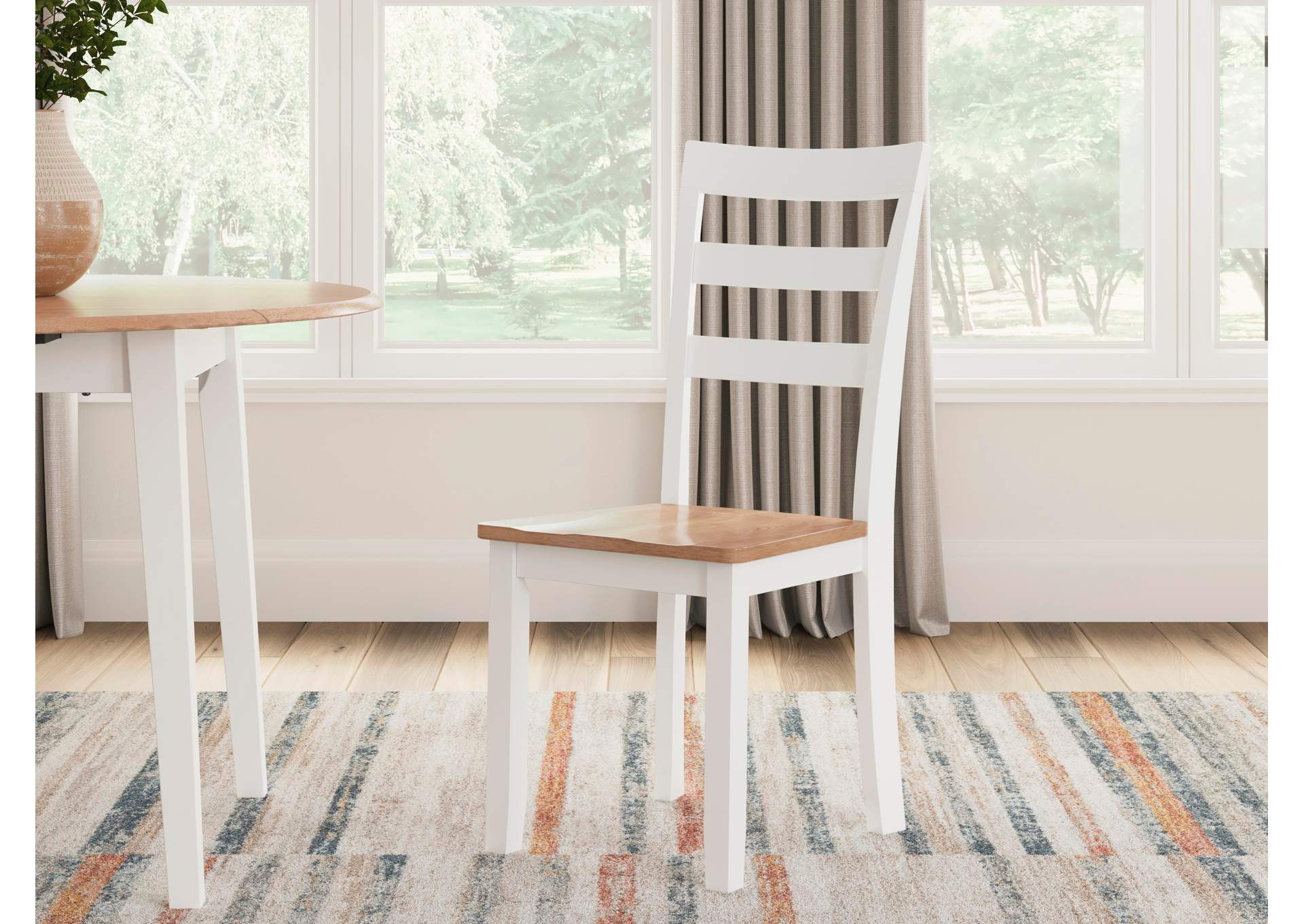 Gesthaven Dining Table and 2 Chairs