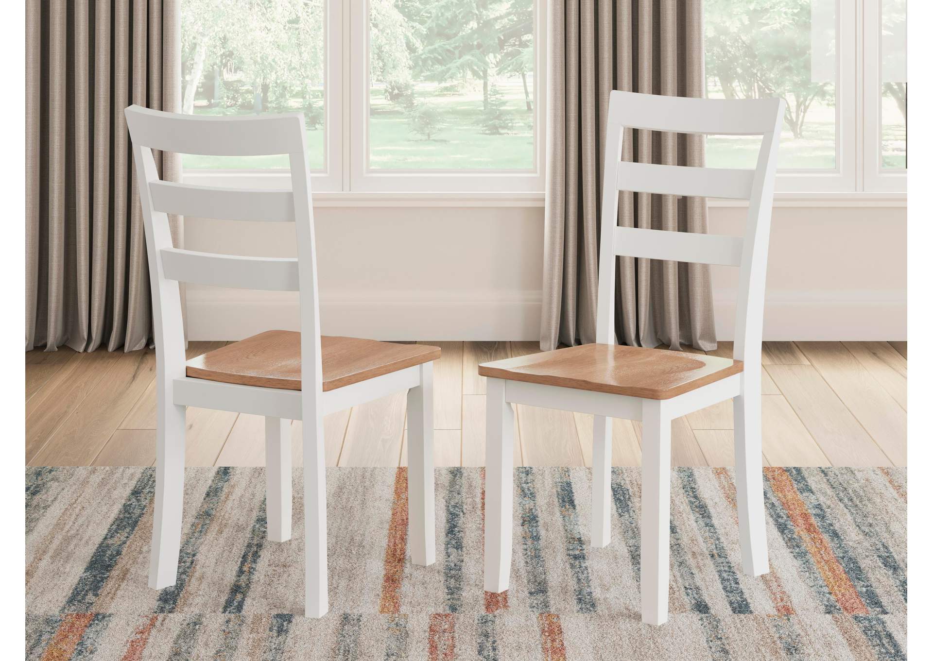 Gesthaven Dining Table and 2 Chairs