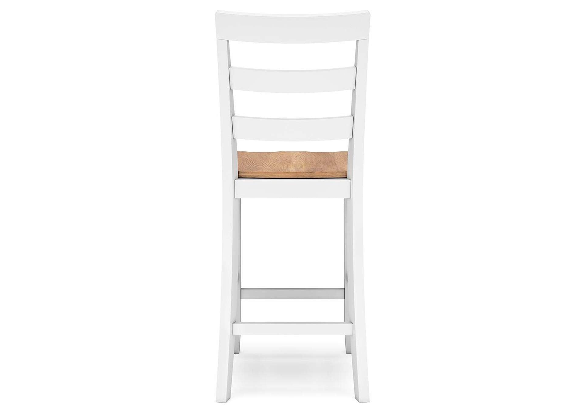 Gesthaven Counter Height Dining Table and 2 Barstools
