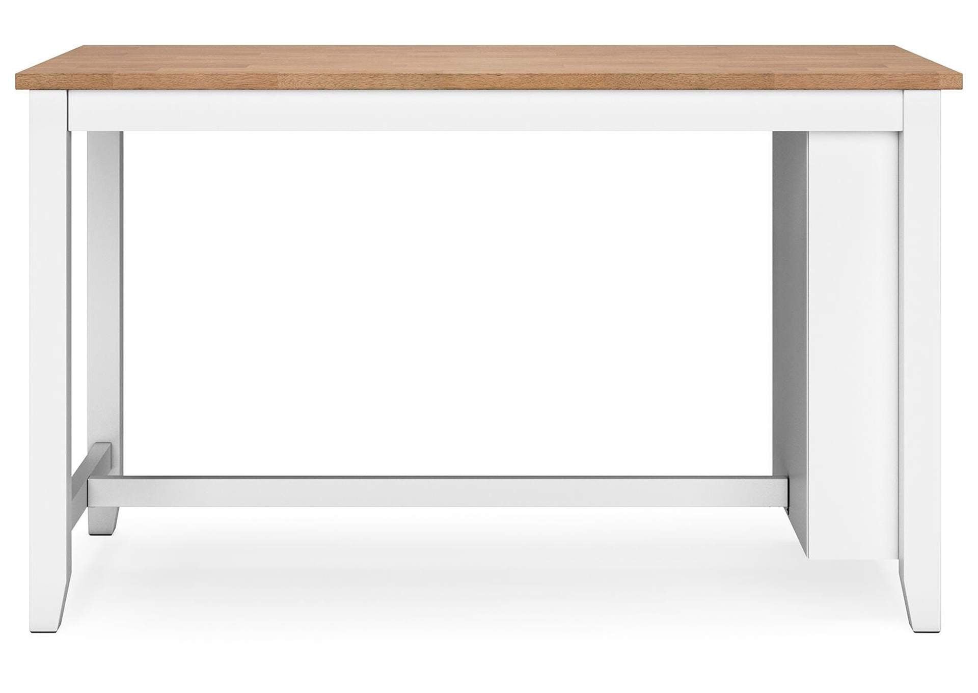 Gesthaven Counter Height Dining Table and 2 Barstools