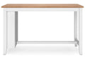 Gesthaven Counter Height Dining Table and 2 Barstools