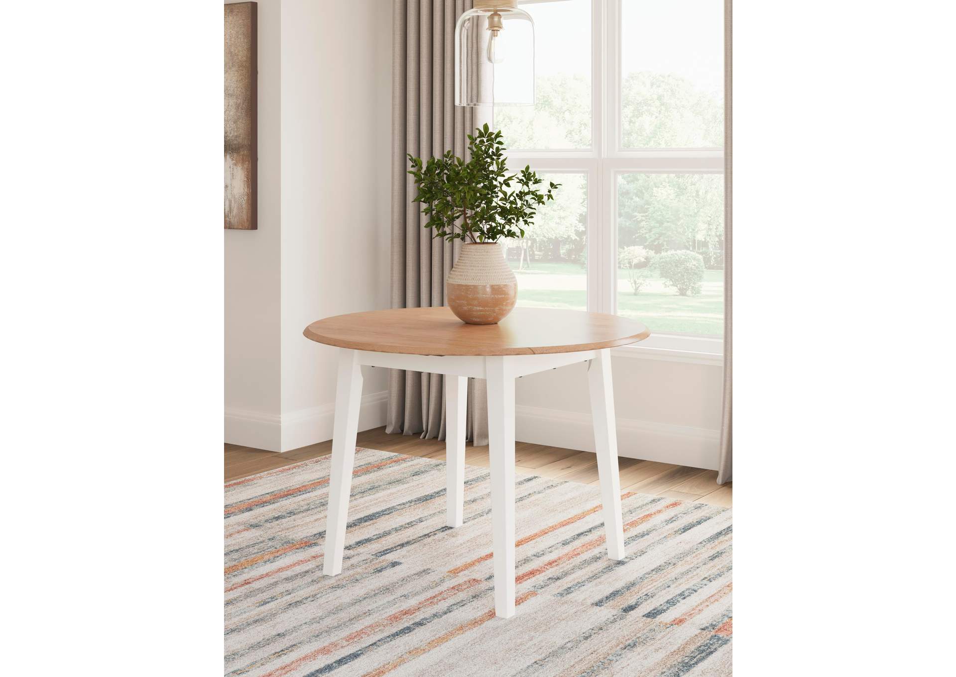 Gesthaven Dining Table and 2 Chairs
