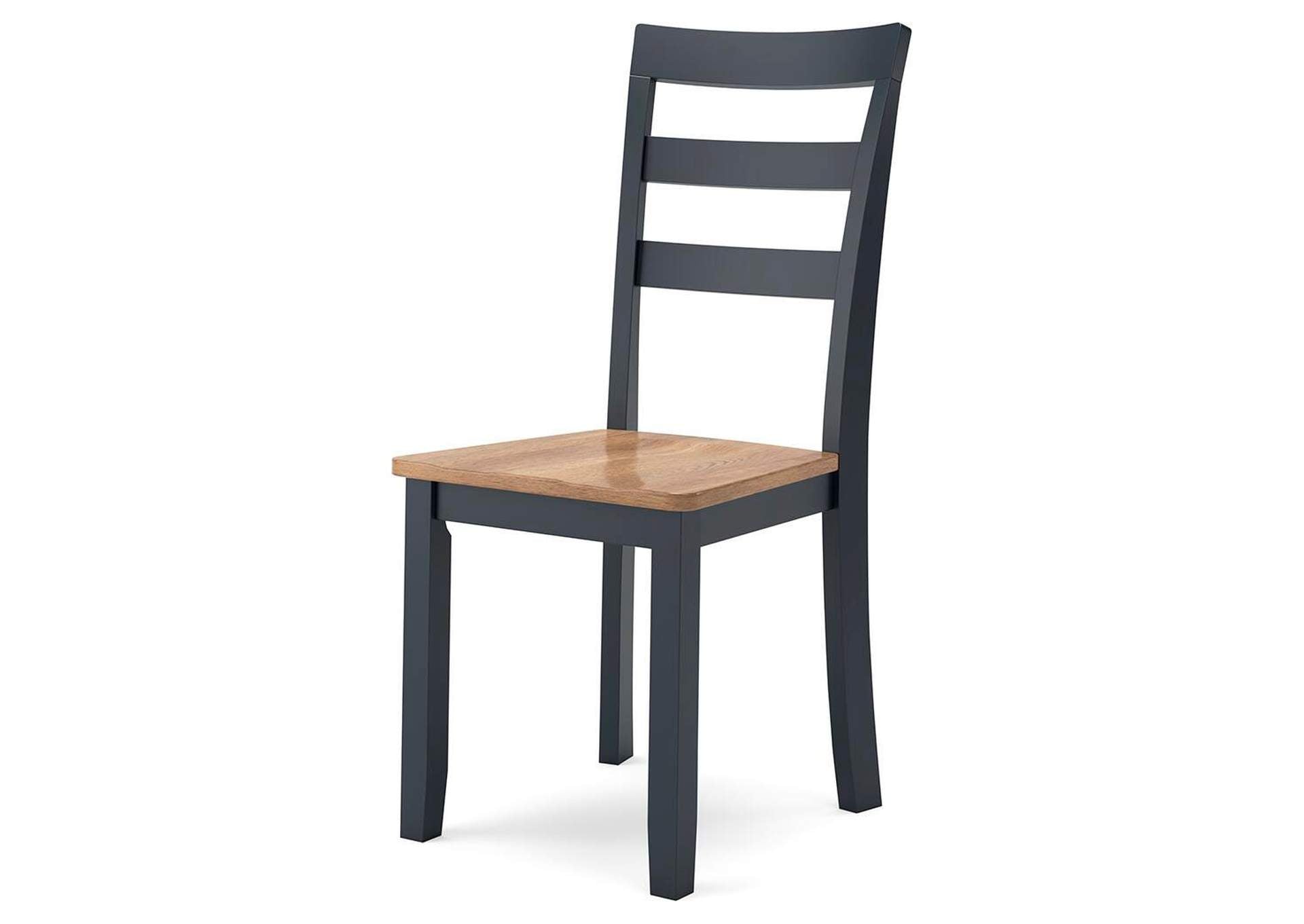 Gesthaven Dining Table and 2 Chairs angled view