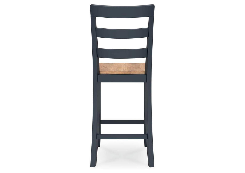 Gesthaven Counter Height Dining Table and 2 Barstools
