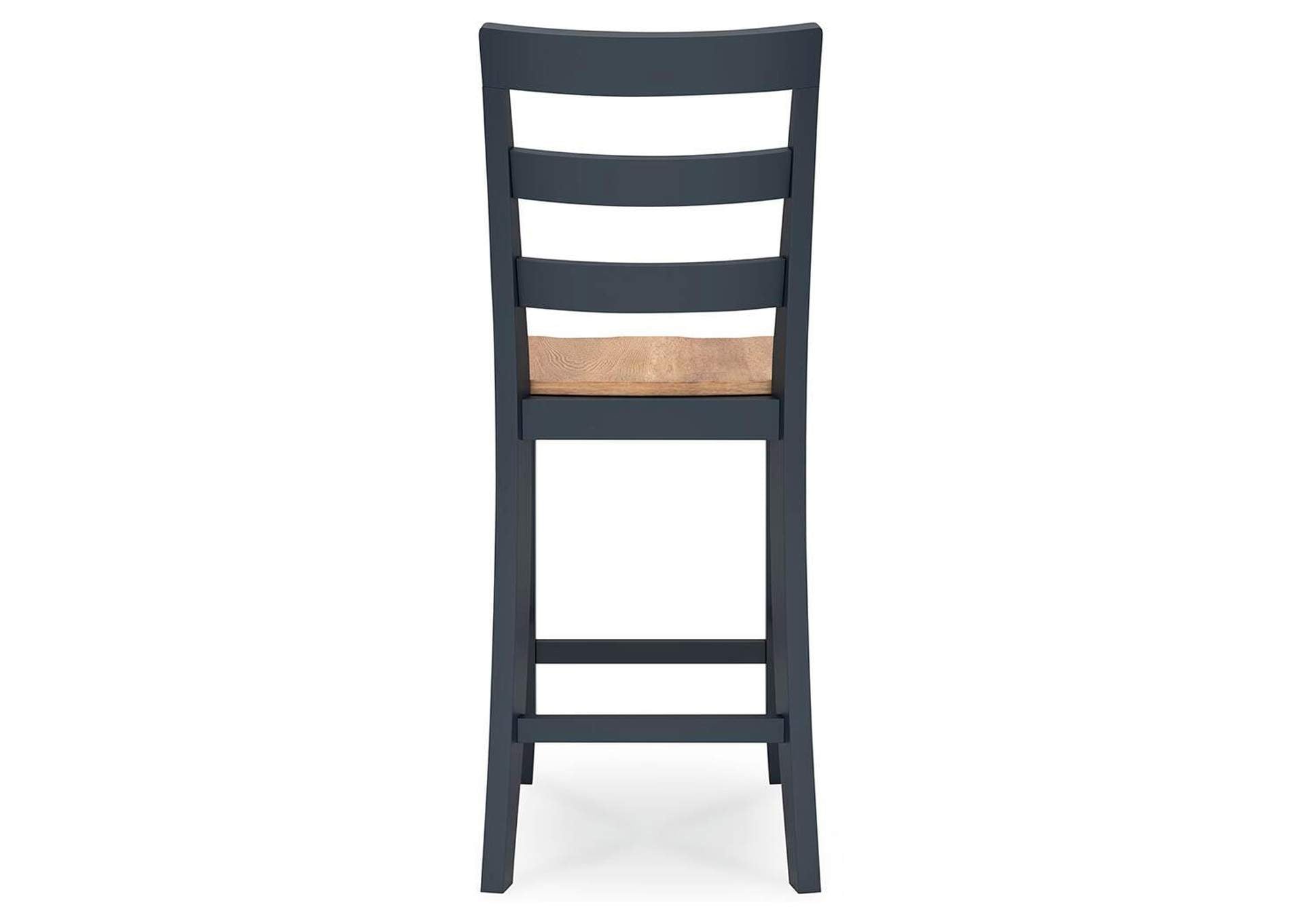 Gesthaven Counter Height Dining Table and 2 Barstools
