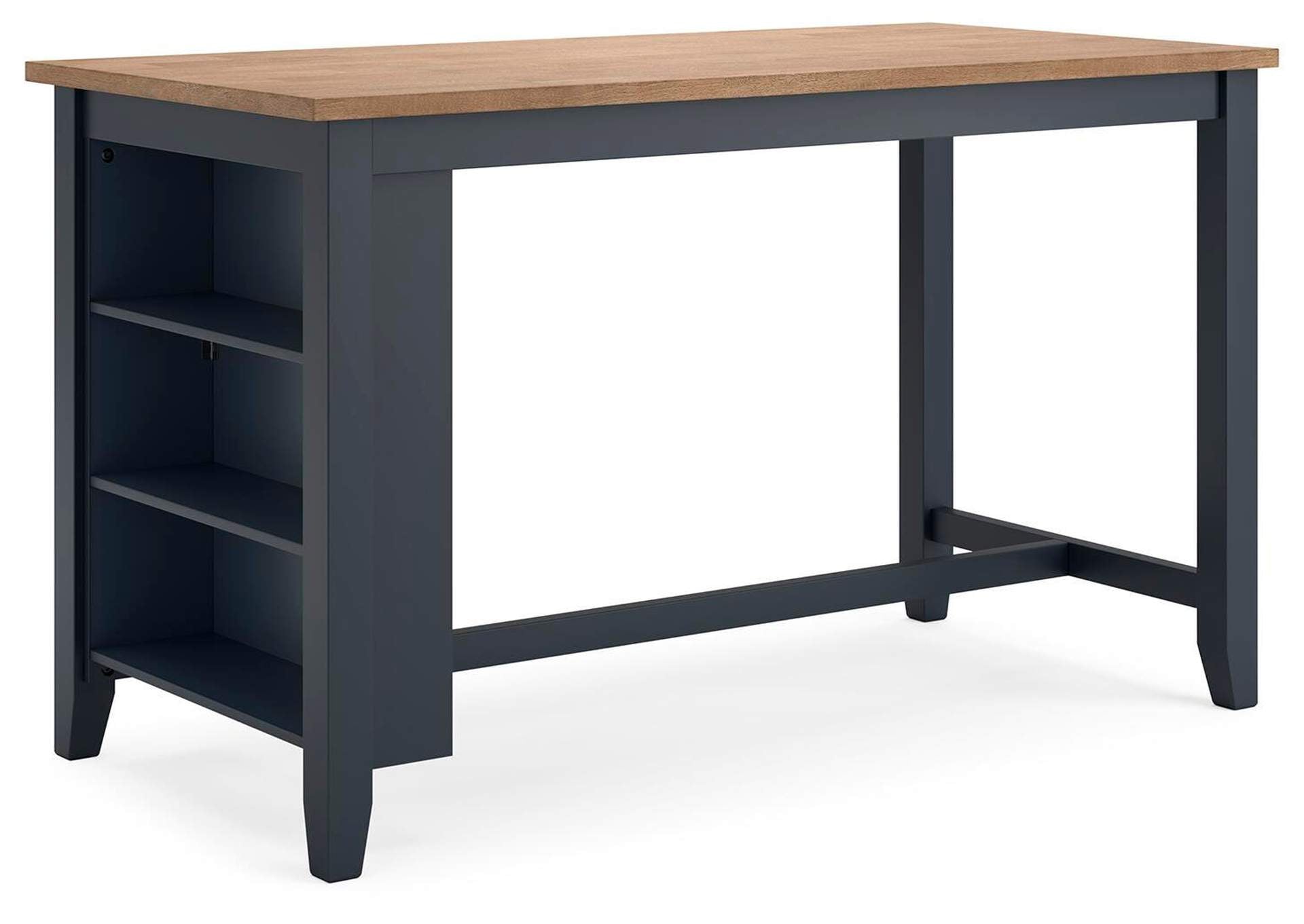 Gesthaven Counter Height Dining Table and 4 Barstools