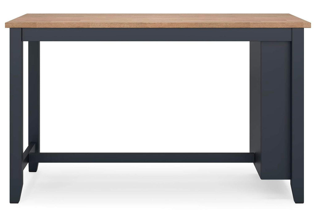 Gesthaven Counter Height Dining Table and 2 Barstools