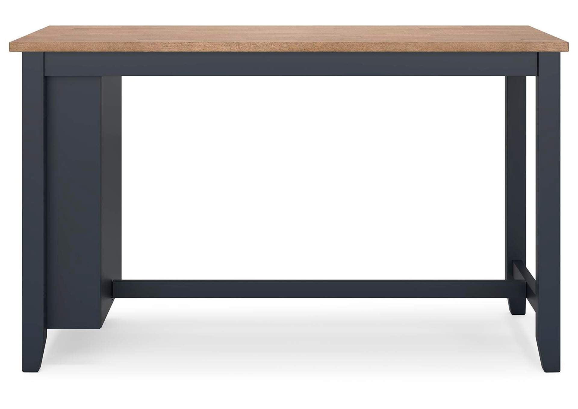 Gesthaven Counter Height Dining Table and 2 Barstools