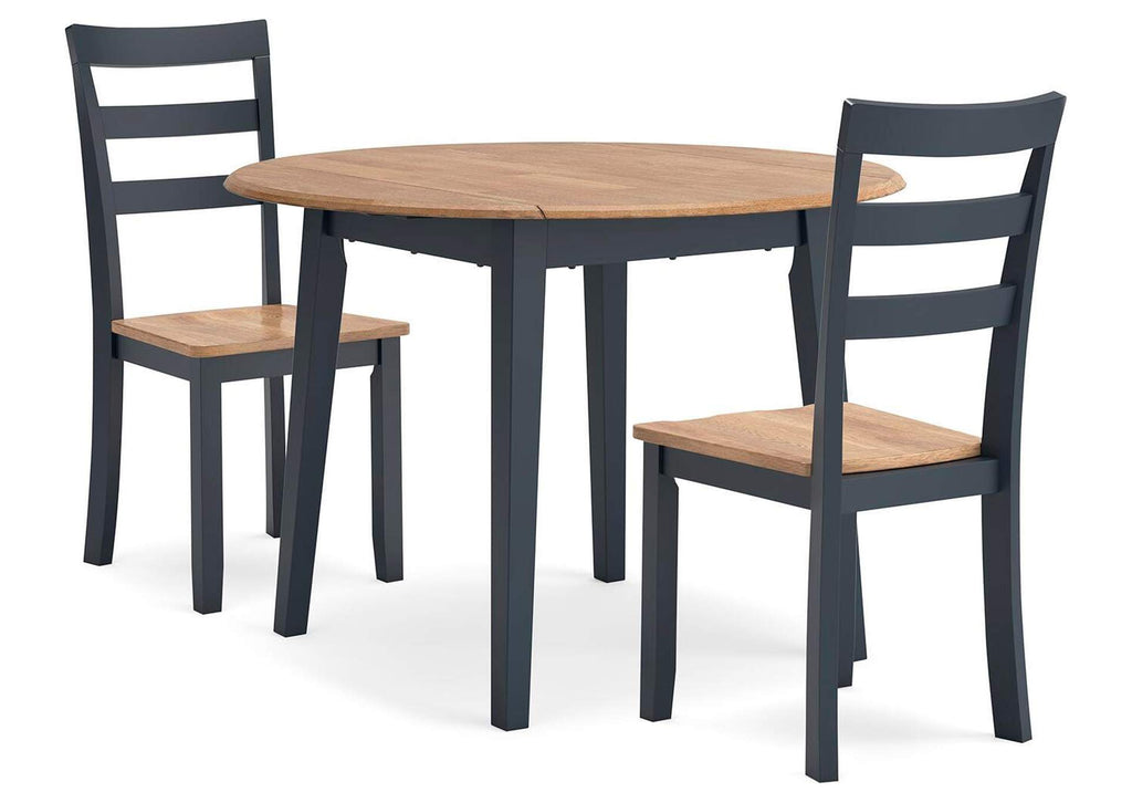 Gesthaven Dining Table and 2 Chairs