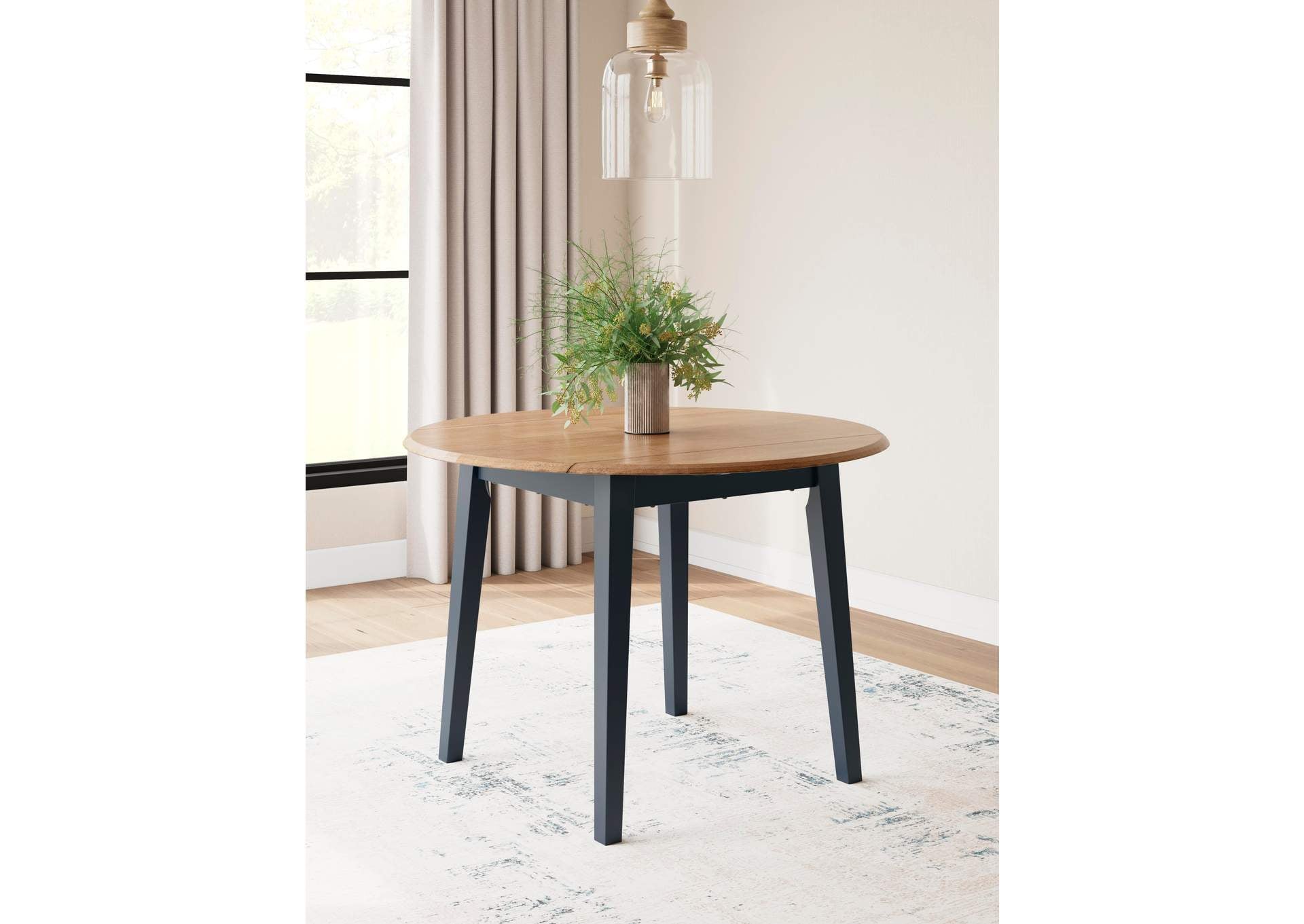 Gesthaven Dining Table and 2 Chairs